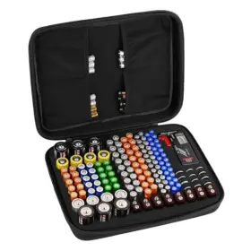 TEX016 TENSE EDANO Battery Organizer Storage Box Vault