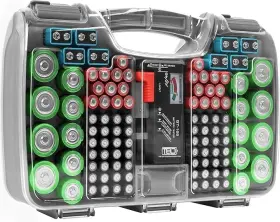 810301032699 THE BATTERY ORGANISER Organizer Storage Tester