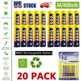 810032153595 TKOOFN Pack Rechargeable High Nimh Battery