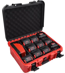 789344189533 TUROKACASE Battery Milwaukee Storage Box