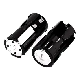 678202603482 UXCELL Round Battery Holder Container