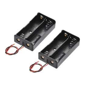 2-WIRE UXCELL Battery Storage Box Slots Lead