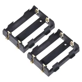 752374647441 UXCELL Battery Storage Box Slots Holder