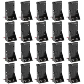 783243177738 UXCELL Battery Holder Storage Box Wire Leads
