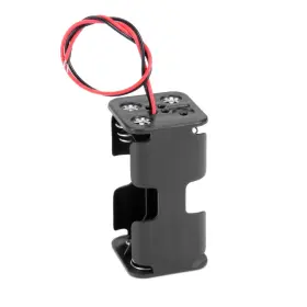 BE4AA UXCELL Battery Holder Storage Box Line Lead Terminal