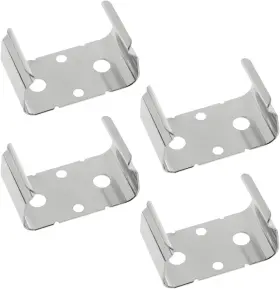 Vaktok 711181100549 Vaktok-4pcs Metal 9-volt Battery Support Clamp Aa Double Holder Fixing C