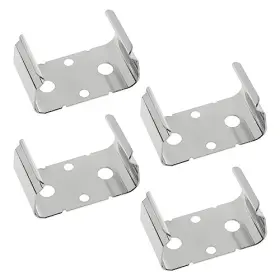 Vaktok B0cblnsk87 Vaktok-4pcs Metal 9-volt Battery Support Clamp Aa Double Holder Fixing Clip 4pcs