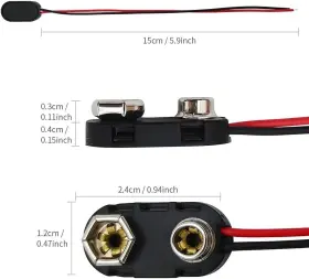 WCJ-9D-I-P15 VWEICYY Volt Battery Buckle Connector #3