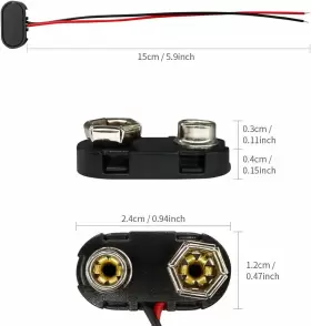 WCJ-9D-T-P15 VWEICYY Volt Battery Buckle Connector #2