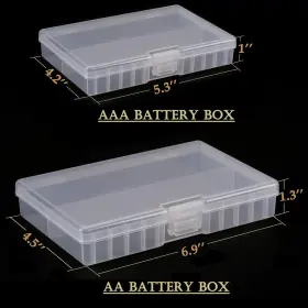 Youxing WHIZZOTECH Battery Storage Holder Organizer Box Hold #2