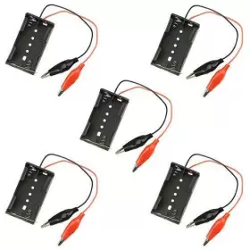 700713396215 WMYCONGCONG Battery Holder Alligator Clips