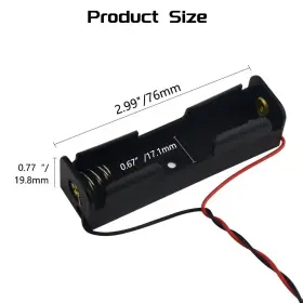 700713397199 WMYCONGCONG Battery Holder Storage Box #3