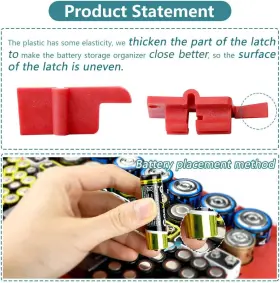 XVALUE-130 X-VALUE Battery Organizer Storage Box Tester Por #2