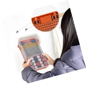 CHENGSEHEZI-XD0718 XUERDON Battery Organizer Storage Tester #3