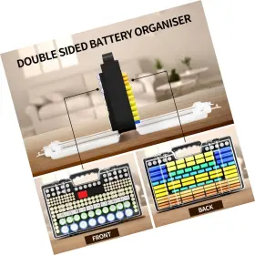 TV-2024 YEENHOOPY Battery Organizer Storage Holder Box Tester #2