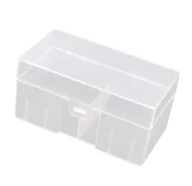 Yxq 6543877215 9v Battery Storage Box Organizer Holder Clear Plastic Case Container - Holds