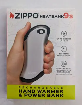 1600314 ZIPPO Heatbank Rechargeable Warmer Power Bank