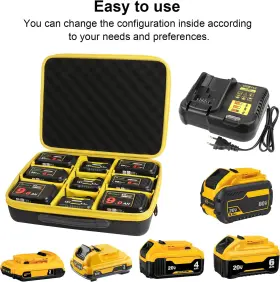 445003299236 ZLWAWAOL Battery Storage Holder Dewalt #3