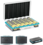 Jjc 18650 Battery Case, Shockproof & Water-resistant 6 Slots. Fixed Price $14.99.