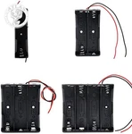 Aokin 4pcs 18650 Battery Holder Bundle With Wire Case 3.7v,. Fixed Price $9.81.