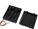 4 X 1.5v Aa Battery Case Holder Leads Black W Cap Whith On/off Switch 2 Pcs. Fixed Price $10.95.