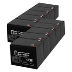 Mighty Max 12v 12ah Sla Battery Replacement For Powerstar - 10 Pack. Fixed Price $249.99.