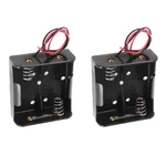Hrsyyl 2pcs D Size Battery Holder 2 Slot Cell 2x 1.5v 3v D.... Fixed Price $10.56.