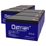 Mighty Max 12v 12ah Gel F2 Battery Replaces Td12-12, Re12-12, Bc12-12 - 6 Pack. Fixed Price $179.99.