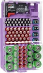 Battery Storage Organizer & Tester W/cover Case -new- Freeship- Holds 93 Batt. Fixed Price $24.99.