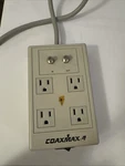 Panamax Coaxmax 4 Surge Protector Power Strip Outlets Coax In/out Beige. Fixed Price $19.99.