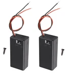 Aimpgstl 2pcs 9v Battery Holder And Screws,9v With Switch 9v.... Fixed Price $7.67.