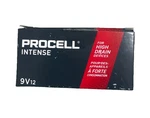 12 Duracell Procell Intense 9 Volt 9v Alkaline Batteries. Fixed Price $15.19.