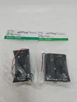 Two Packs Radio Shack 2 "c" Battery Holder Brand New. Fixed Price $2.99.