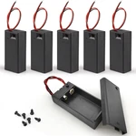 Vweicyy 6pcs 9v Battery Holder,9 Volt Holder With Leads Widely Used.... Fixed Price $12.93.