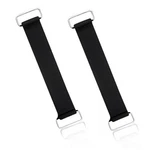 2-piece Motorcycle Battery Strap, Stretchable Rubber Band Holder 2 Pcs. Fixed Price $9.90.