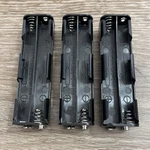 Pack Of 3 Battery Cell Holders For 8 Aa Batteries Or 9 Volt Snap Terminal 1.5. Fixed Price $12.95.