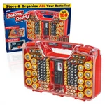Battery Organizer Storage Case 180 Capacity Double Sided Red Bada-mc4 Portable. Fixed Price $35.99.