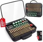 Glamgen Battery Organizer Storage Case With Tester,stores & Protects Up To 200+. Fixed Price $25.93.