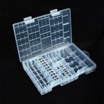 Yxq 47 Batteries Organizer Storage Case With Tester Clear Plastic. Fixed Price $20.00.