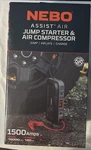 Nebo Assist Air 1500a Jump Starter Compressor Neb-pbk-0004 Brand New. Fixed Price $143.99.