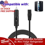 Car 12v Dc Plug Charger For Astroai Ly2206a Portable 6l Mini Fridge Refrigerator. Fixed Price $17.84.