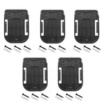 5 Packs Battery Wall Mount Storage Shelf Rack, Holder For Makita 18v/.... Fixed Price $19.71.