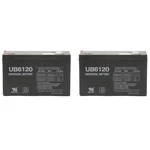 Upg 6v 12ah F2 Replacement Battery For Csb/prism Gp6110 - 2 Pack. Fixed Price $39.99.