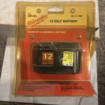 Replacement Battery For Milwaukee 48-11-1967 Oem Nos 12 Volt Nicd. Fixed Price $75.00.