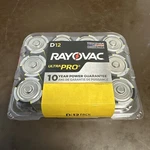 Rayovac Ultra Pro Alkaline Batteries Size D 1.5 Volt Rayald12ppj 12 Of Pack New. Fixed Price $15.99.