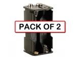 (pack Of 2) Velleman Bh343b Battery Holder For 4 X Aa-cell (with Snap Terminals). Fixed Price $7.97.