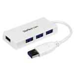 Startech St4300minu3w Portable 4-port Superspeed Usb 3.0 Mini Hub White. Fixed Price $59.13.