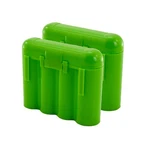 2 Ebc Battery Green Aa Aaa Plastic Holder Box Storage Cases. Fixed Price $6.99.