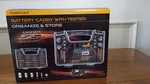 Farpoint Battery Caddy With Tester Organize And Store (holds 55 Batteries) Nip. Fixed Price $22.00.