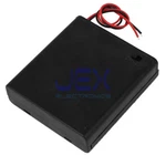 Four/4x Aa Diy Battery Holder Case Box 6v/4.8v W/ Power Switch & Bare Wire Ends. Fixed Price $2.29.